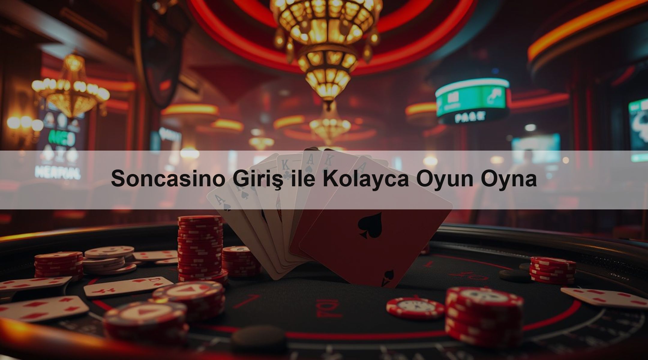 Soncasino Giriş ile Kolayca Oyun Oyna
